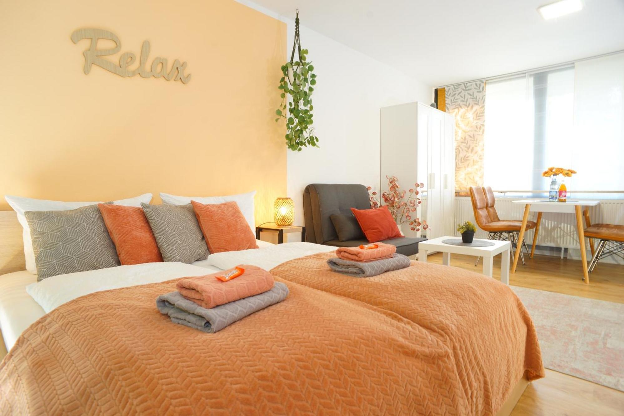 זונטהופן Relax - Orange Mit Pool Und Sauna מראה חיצוני תמונה