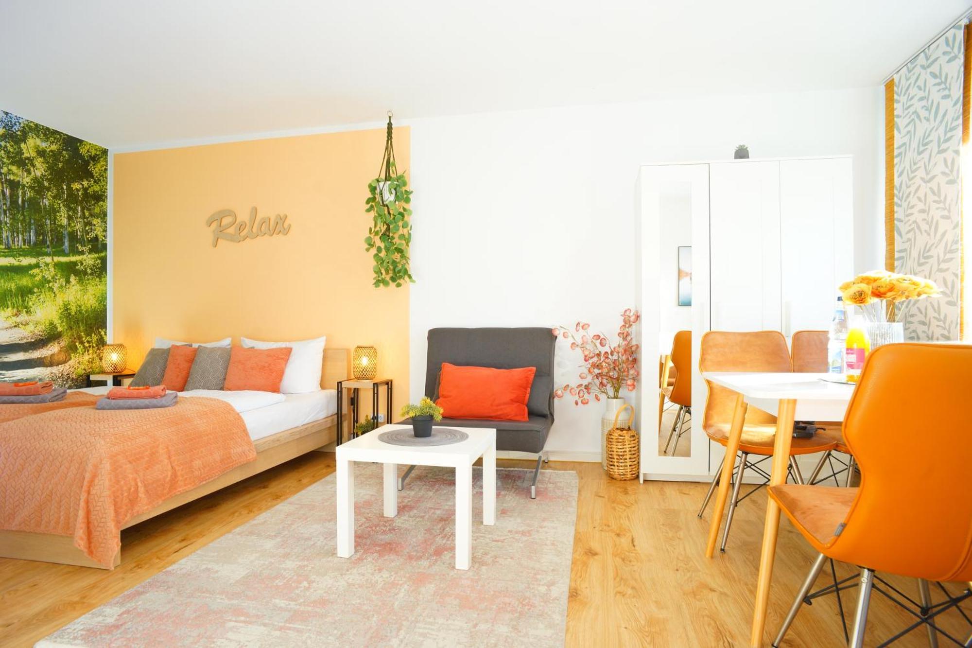 זונטהופן Relax - Orange Mit Pool Und Sauna מראה חיצוני תמונה